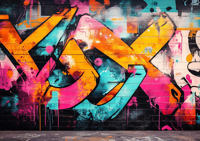 design graffiti art in my style, lettering,hand drawn logo