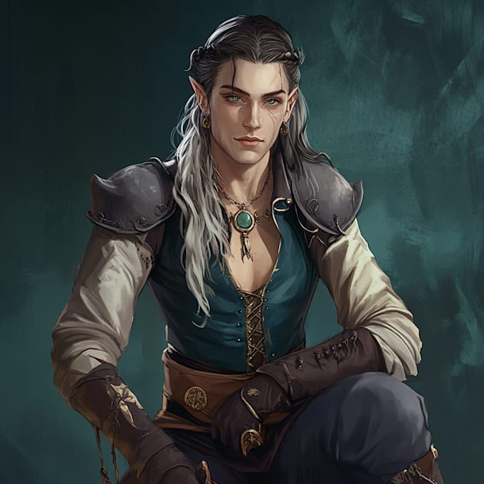 do fantasy character art and illustration