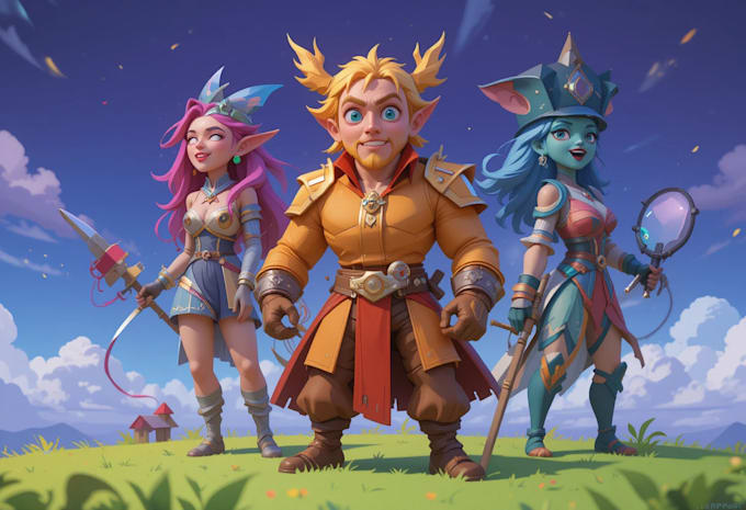 design a low poly illustration for you