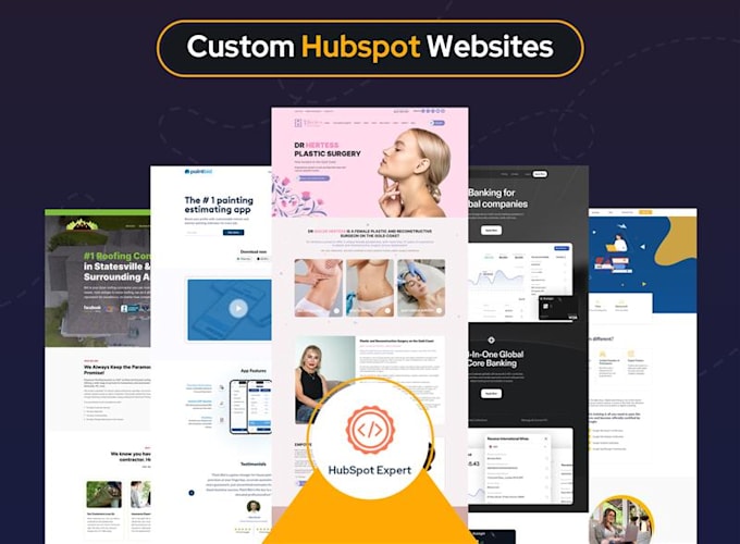 develop custom hubspot websites, blogs, and hubspot landing pages