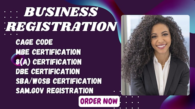 get you registered on sam gov certifications cage code mbe sba wosb dbe 8a