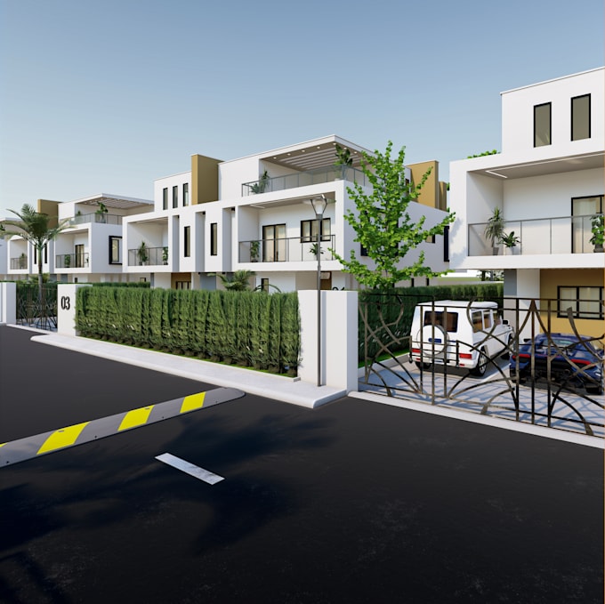 create stunning 3d exterior renderings and floor plans