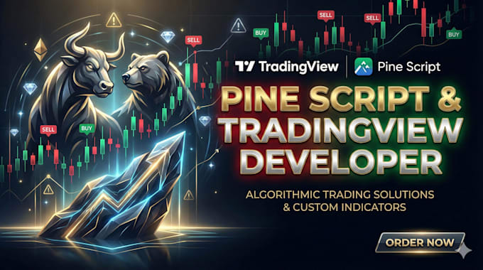create or edit tradingview pine script indicator strategy alerts signals