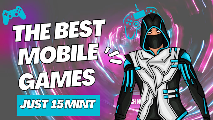 Design catchy gaming thumbnail and youtube thumbnail in 15 minutes by ...