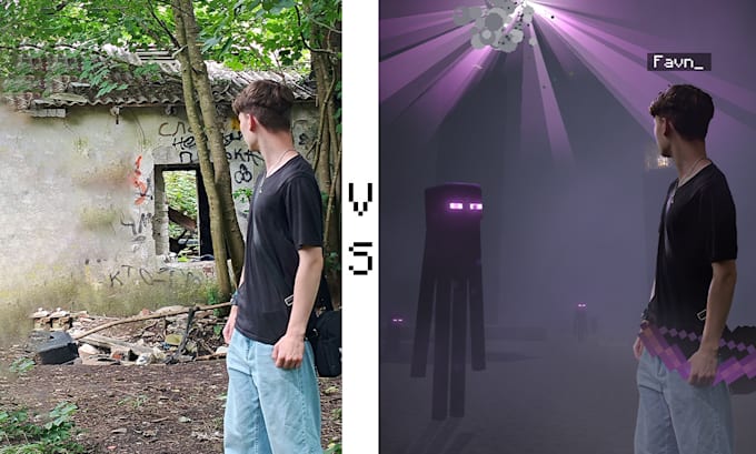 edit your photo to minecraft style