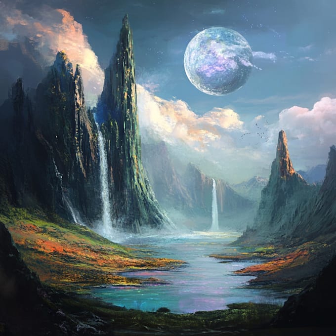 environment concept art landscape design