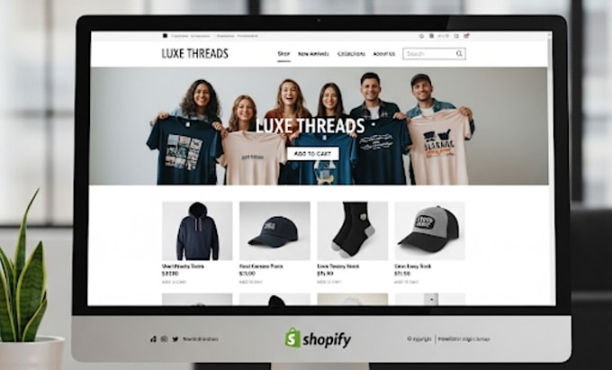 setup and customize, build your dream ecommerce in shopify