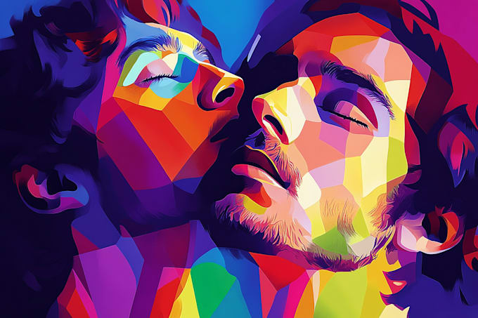 make your photos into wpap pop art