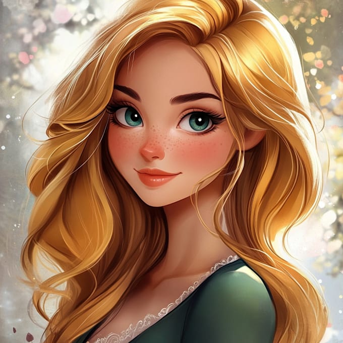 do your portrait in disney style