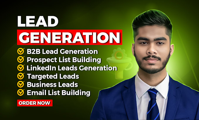b2b lead generation, prospect list, and email list building