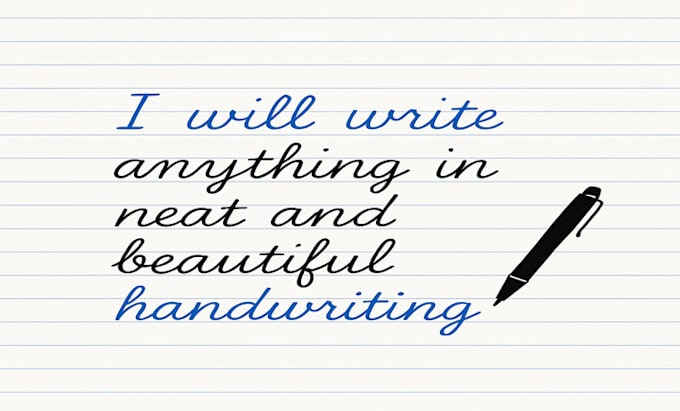 do handwriting assignment job