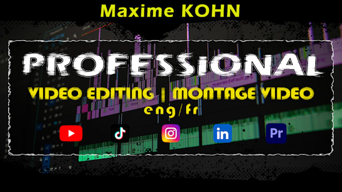 montage vidéo pour youtube, tiktok et instagram dynamiques et captivant