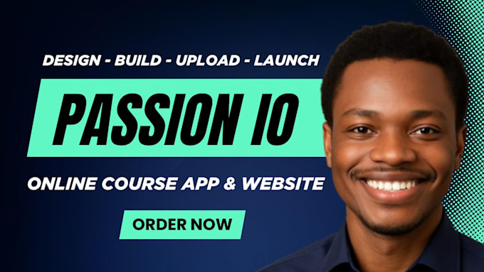 build passion io mobile app and course app with passion io