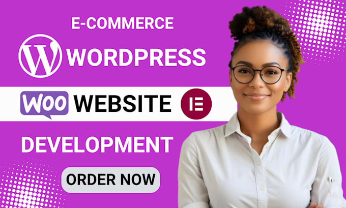 build wordpress elementor website design wordpress woocommerce ecommerce website