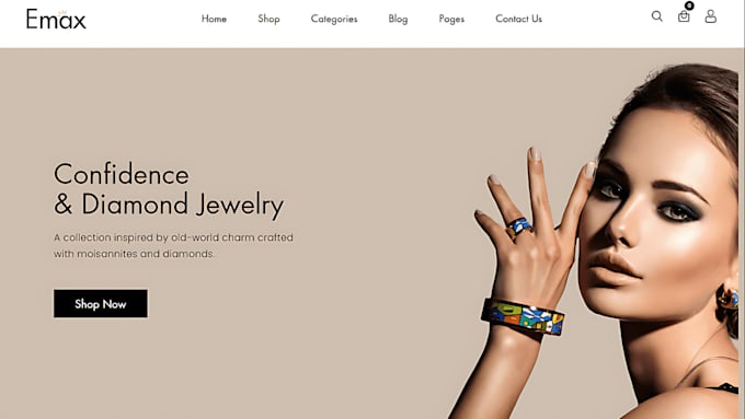 do shopify store design or create shopify ecommerce website development