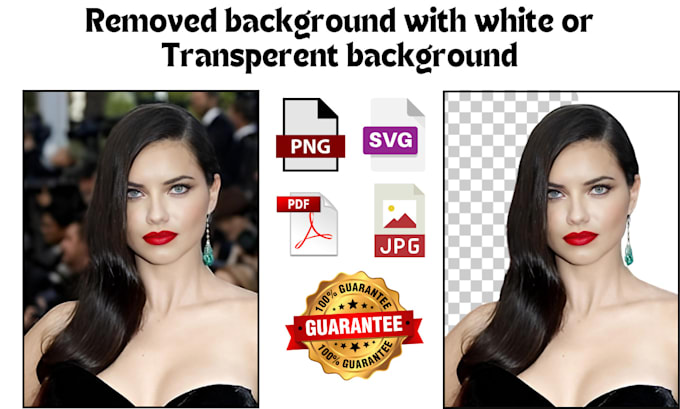 remove background from image to white or transparent