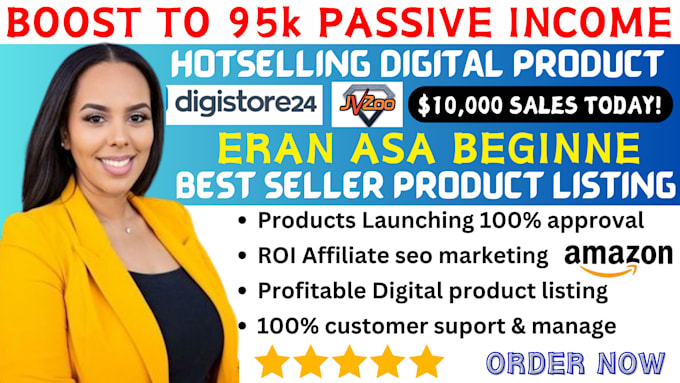 launch digital product on digistore24 jvzoo, amazon affiliate marketing in 24hrs