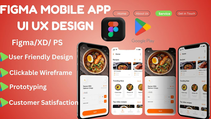 Do figma mobile app design figma app design mobile app ui ux design web ...
