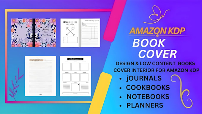 design notebook, journal, planner, personal diary cover, and interior pages