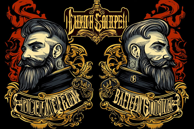 make old school or traditional style tattoo logo design
