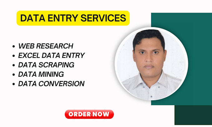 do fast accurate data entry as your instruction