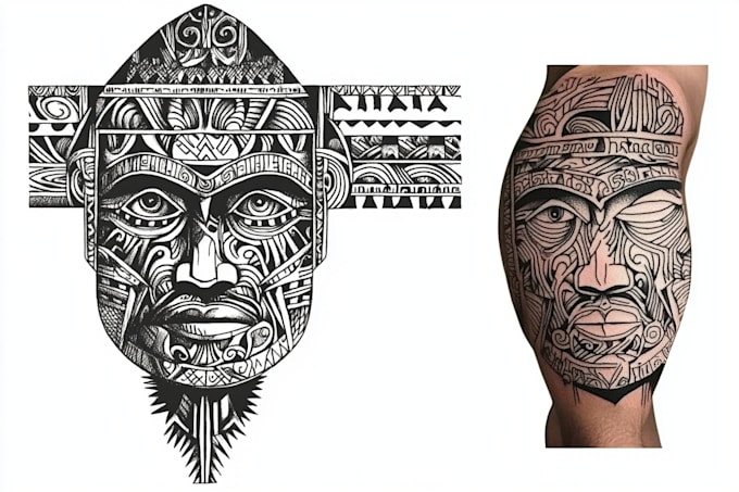 design your polynesian tribal tattoo