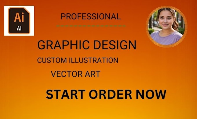 create custom illustration, vector art
