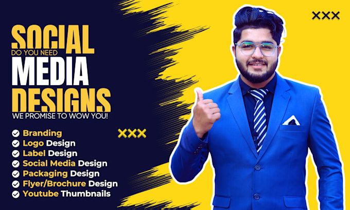 Create eye catching social media posts and ads by Tech_exper8 | Fiverr