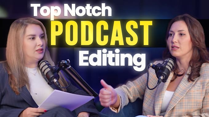 do multi camera podcast video editing and interviews
