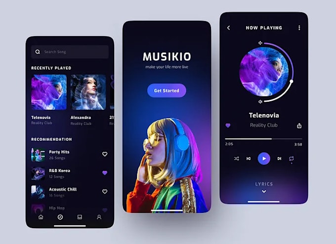 build on demand video streaming app, iptv app, music streaming app
