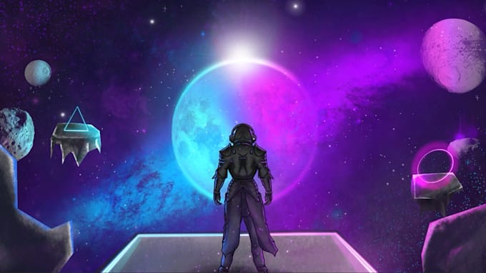 make animated cartoon and background based your request