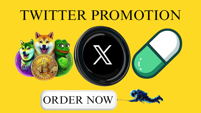 promote twitter shoutout memecoin token website nft dex promotion to investors