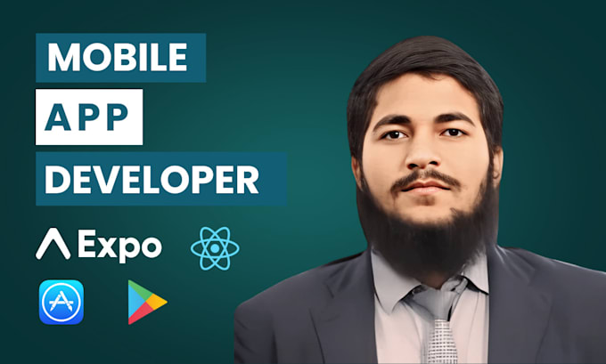 develop cross platform react native app, expo app for android and ios