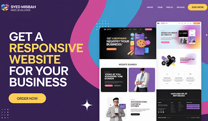 Develop a custom responsive website for your business by Syedmisbah38 ...