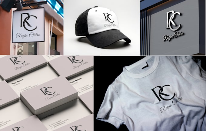 do modern business logo design and branding kit