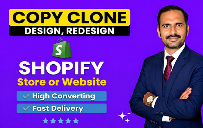copy clone redesign, revamp, duplicate shopify store or any website into shopify