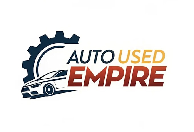 design custom monogram car service logo for your brand
