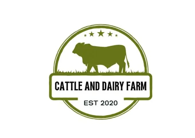 make a stylish branding creative logo for a farm
