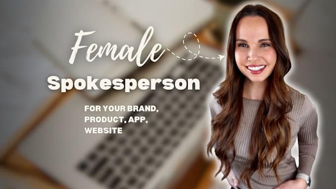 record a spokesperson video for your social media or website