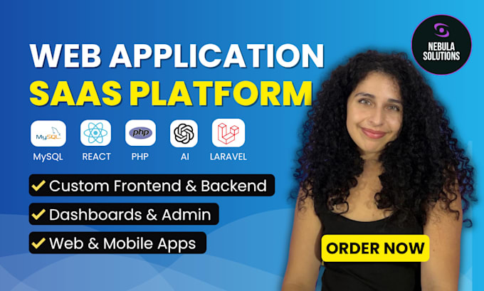 build your custom saas or web application