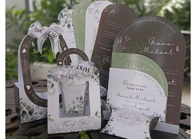 create your wedding favors