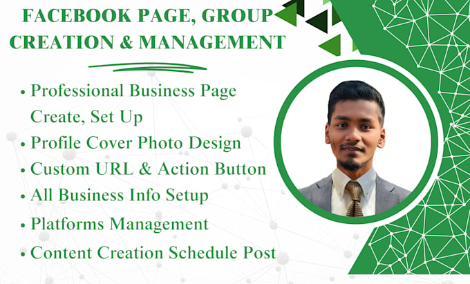 facebook page and group creation, optimization and management