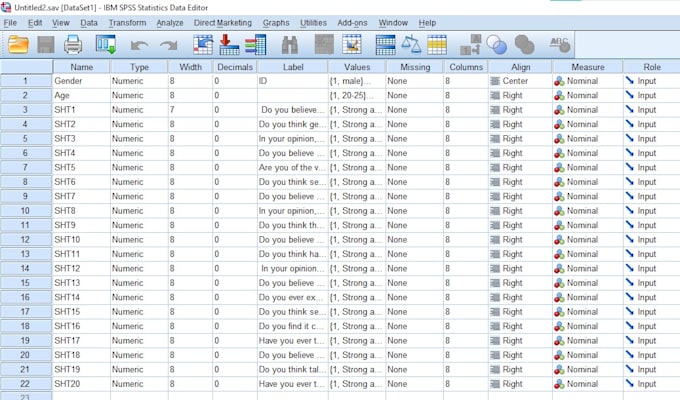 Statistics visual data 3