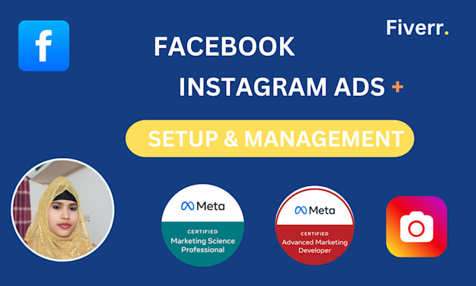 Set up facebook ads and instagram marketing manager by Dmanzuara92 | Fiverr