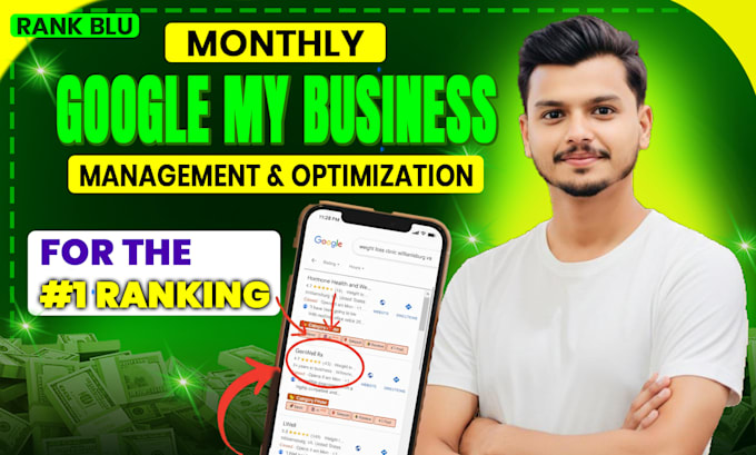 do monthly full gmb SEO management and optimization for google maps rankings