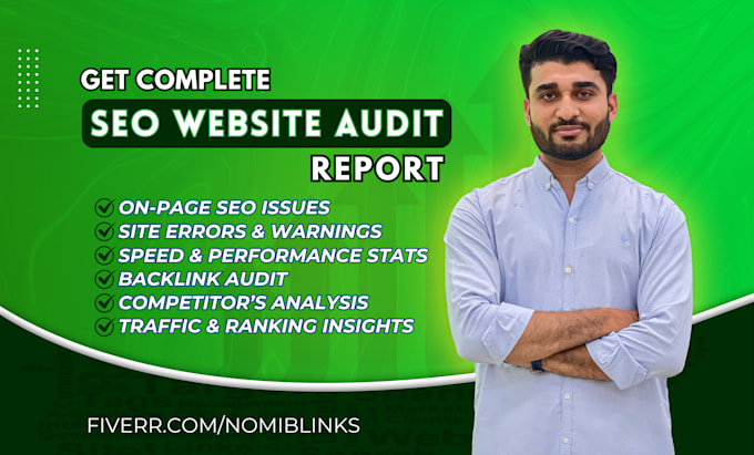 do an complete website SEO audit to fix technical issues