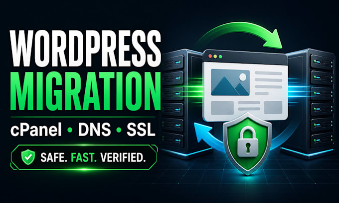 migrate your wordpress website and fix cpanel dns SSL issues