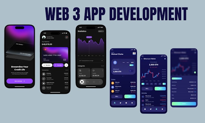 be your fintech app developer, blockchain developer, web3 and dapp developer
