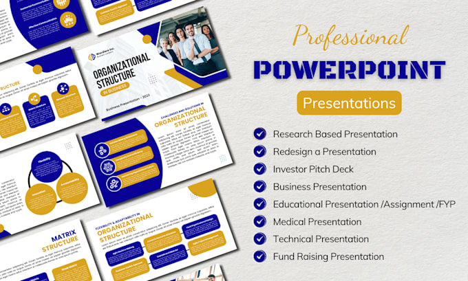 create research based powerpoint presentation for you