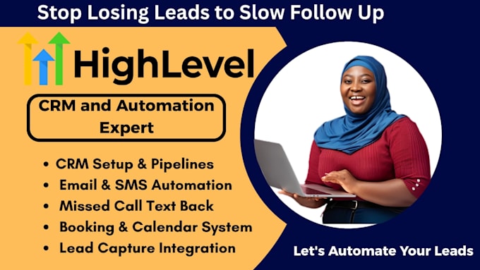 build your gohighlevel CRM pipeline lead follow up and booking automation